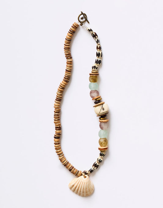 Classic Shell Necklace: Multi