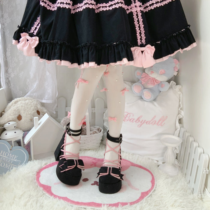 ♡ Confession Rose ♡ - Velvet Dolly High Heels