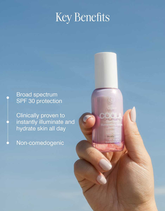 COOLA Dew Good Illuminating Serum SPF 30: White