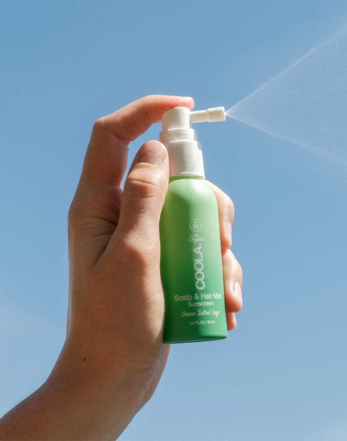 COOLA Scalp and Hair Sunscreen Mist SPF 30: White