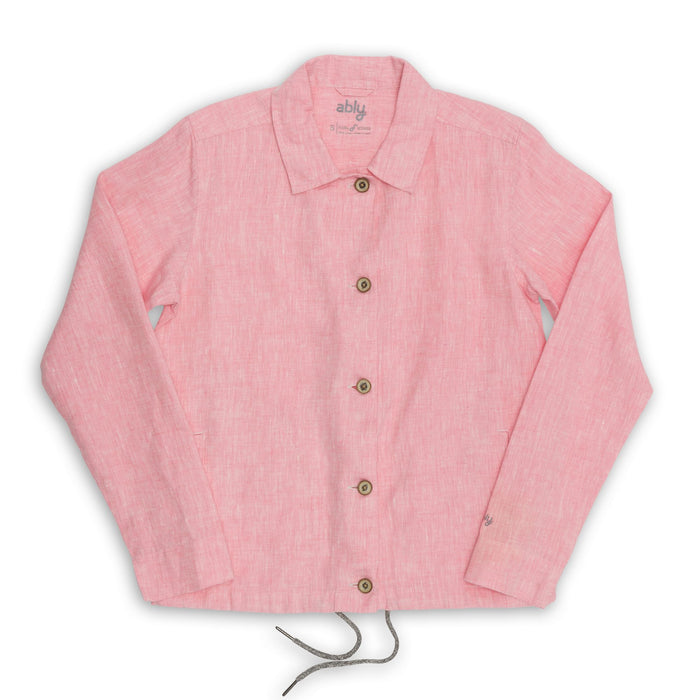 Cora | Women's Linen Woven Jacket