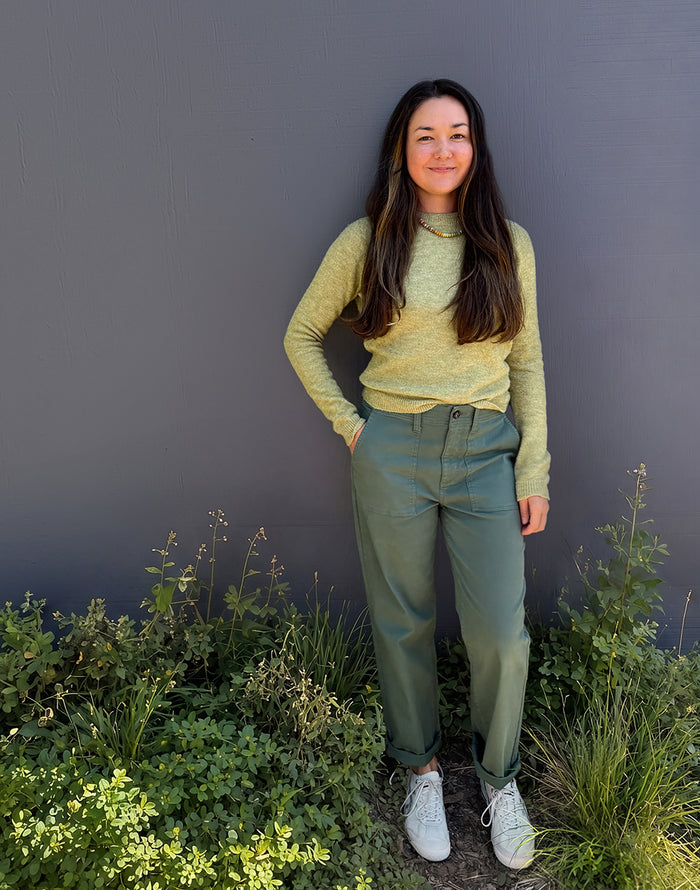 Corey Twill Pant: Laurel