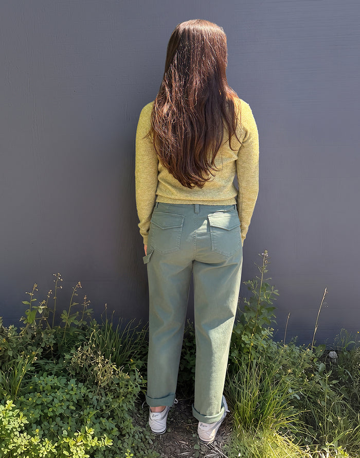Corey Twill Pant: Laurel