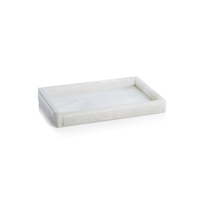 Côte d'Azur Alabaster Vanity Tray - Trays by Carlyle Avenue