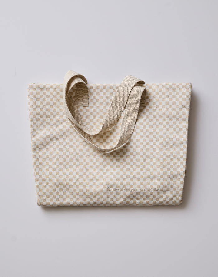 Cotton Tote: Check