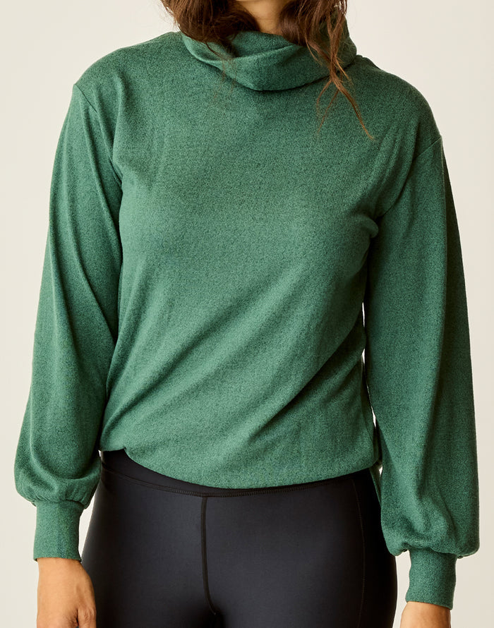 Cove Supersoft Cowl: Bistro Heather