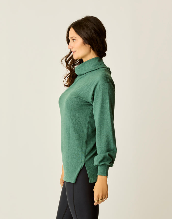 Cove Supersoft Cowl: Bistro Heather