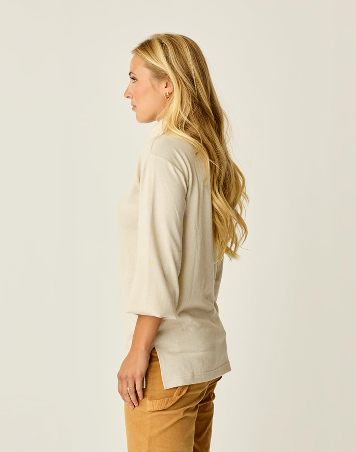 Cove Supersoft Cowl: Cement Heather