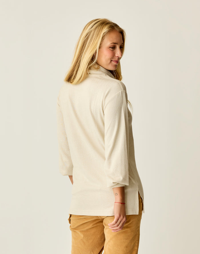 Cove Supersoft Cowl: Cement Heather