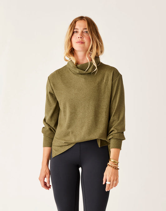 Cove Supersoft Cowl: Fir Heather - FINAL SALE