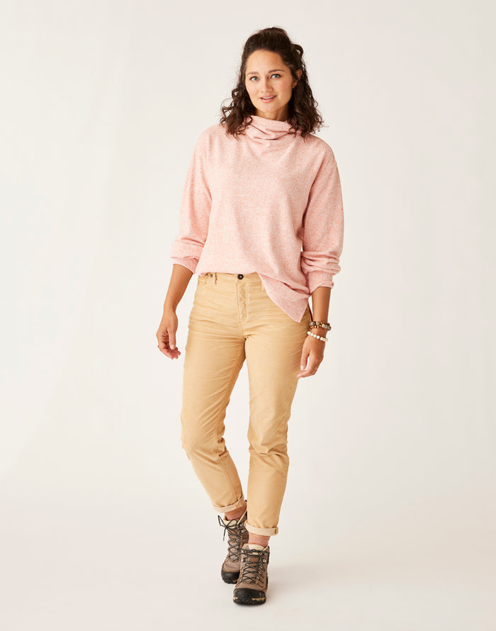 Cove Supersoft Cowl: Lt. Henna Heather - FINAL SALE