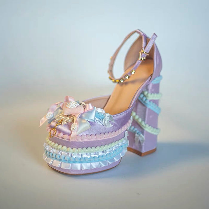 ♡ Creamy Dopamine ♡ - High Heels