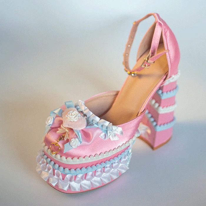 ♡ Creamy Dopamine ♡ - High Heels