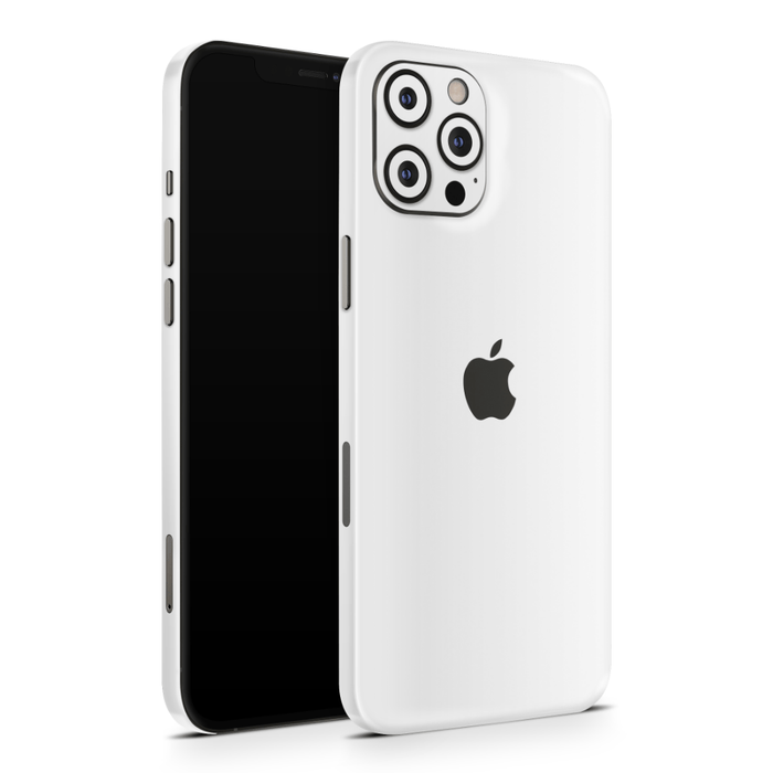 Crisp White Apple iPhone Decal Skins