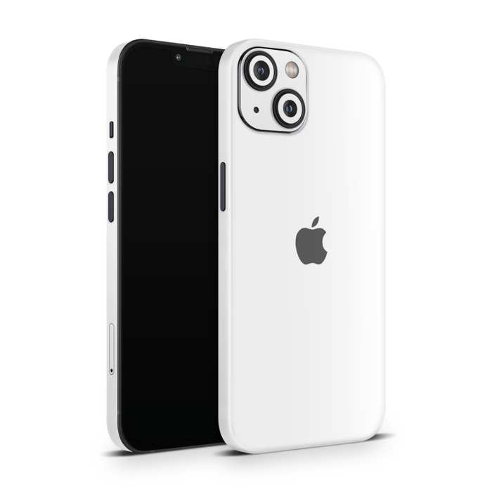 Crisp White Apple iPhone Decal Skins