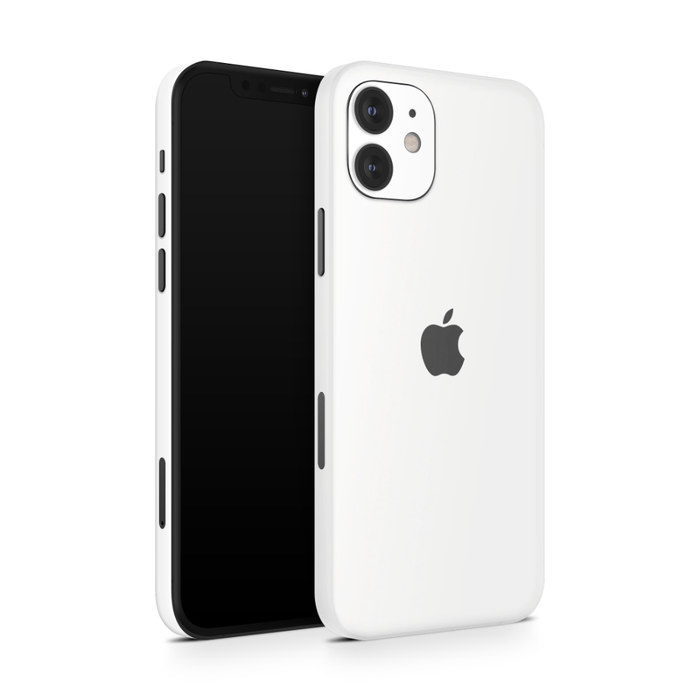 Crisp White Apple iPhone Decal Skins