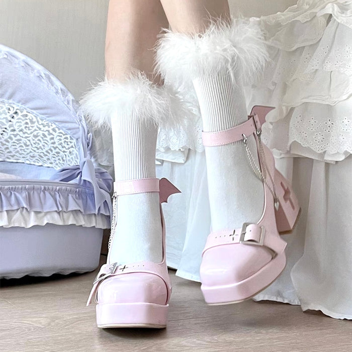 ♡ Cross Punk ♡ - High Heels