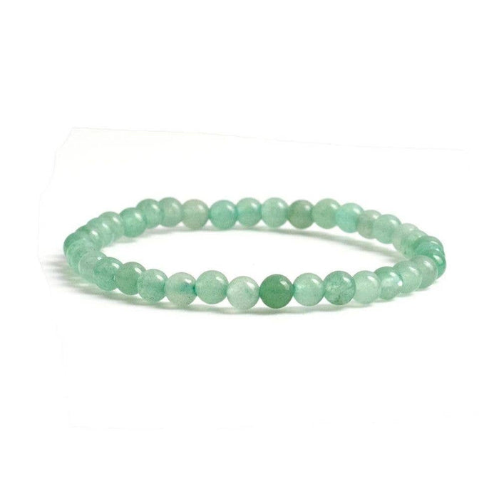 Crystal Bracelet - 4mm Green Aventurine Jade