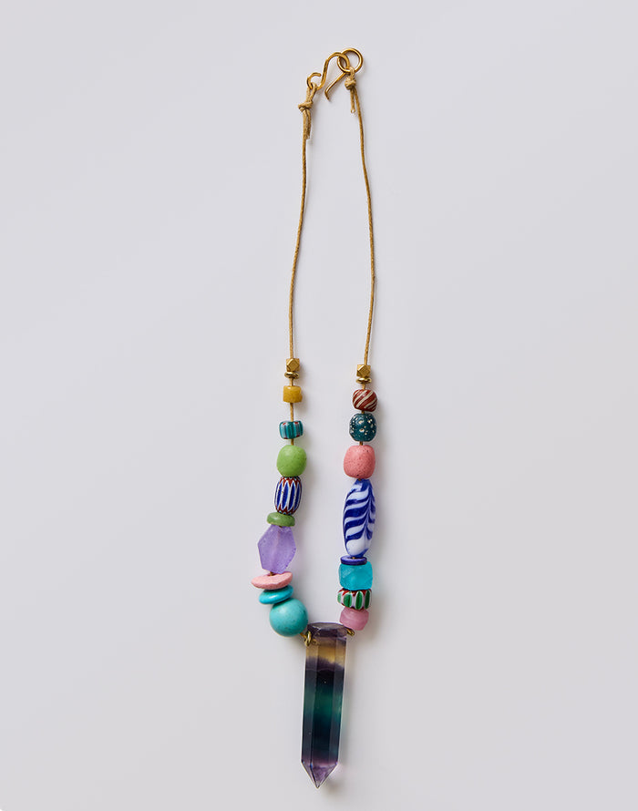 Crystal Necklace: Natural