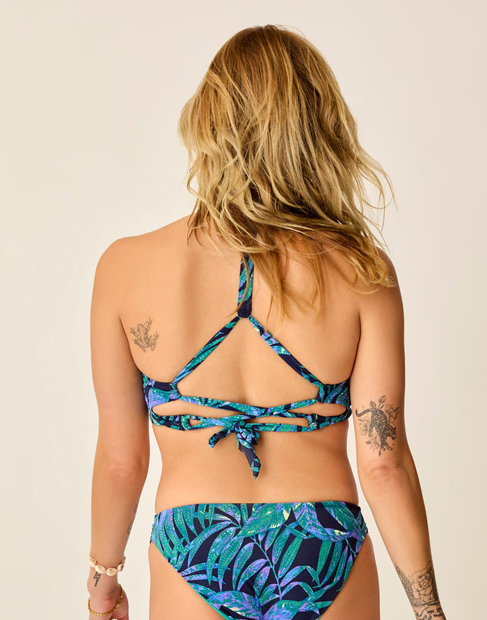 Dahlia Top: Blue Oasis - FINAL SALE