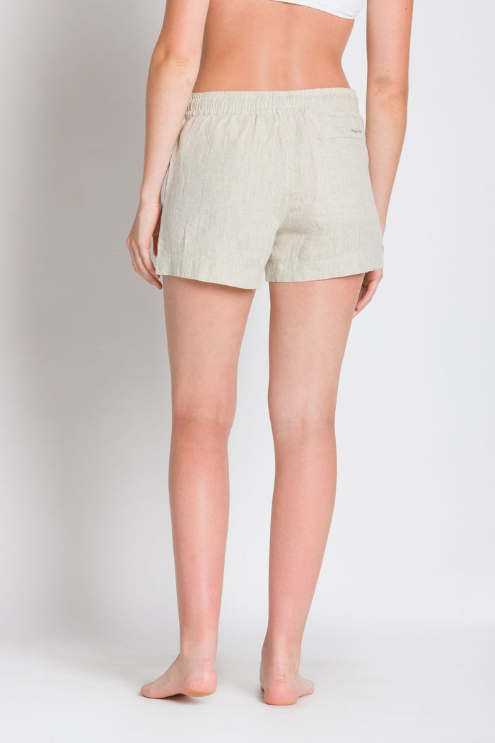 Daniela | Women's Linen Woven Shorts