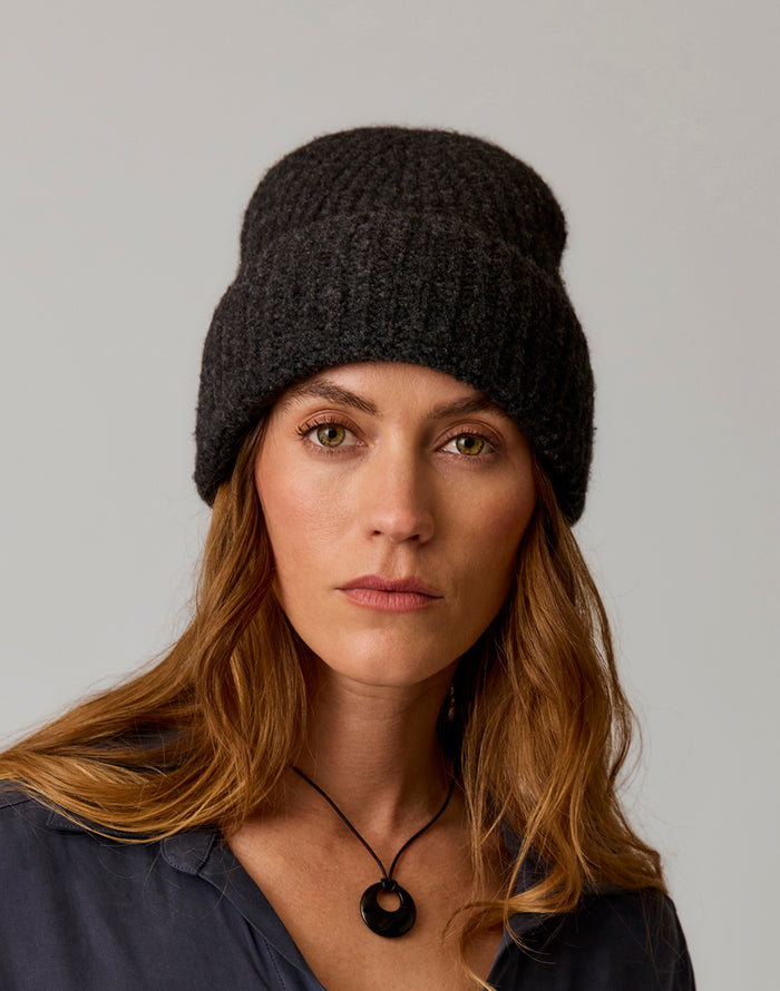 Darcy Wool Beanie: Wall Street
