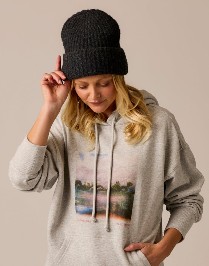 Darcy Wool Beanie: Wall Street