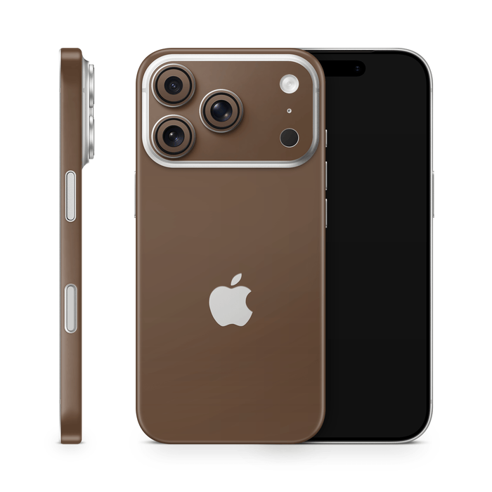 Dark Chocolate Apple iPhone Decal Skins
