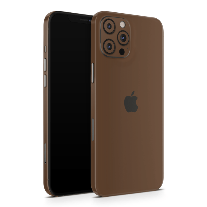 Dark Chocolate Apple iPhone Decal Skins