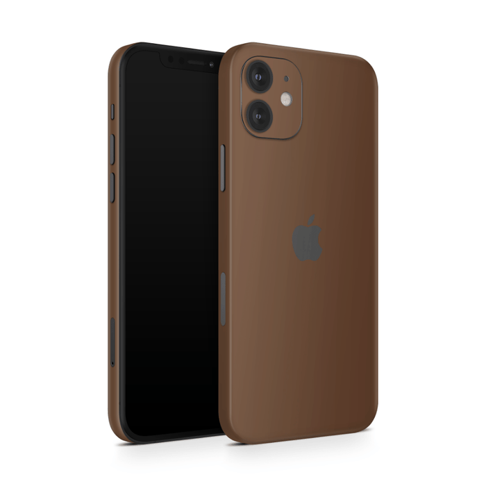 Dark Chocolate Apple iPhone Decal Skins