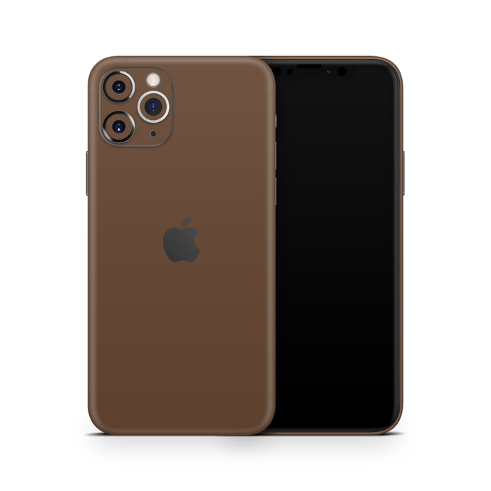 Dark Chocolate Apple iPhone Decal Skins