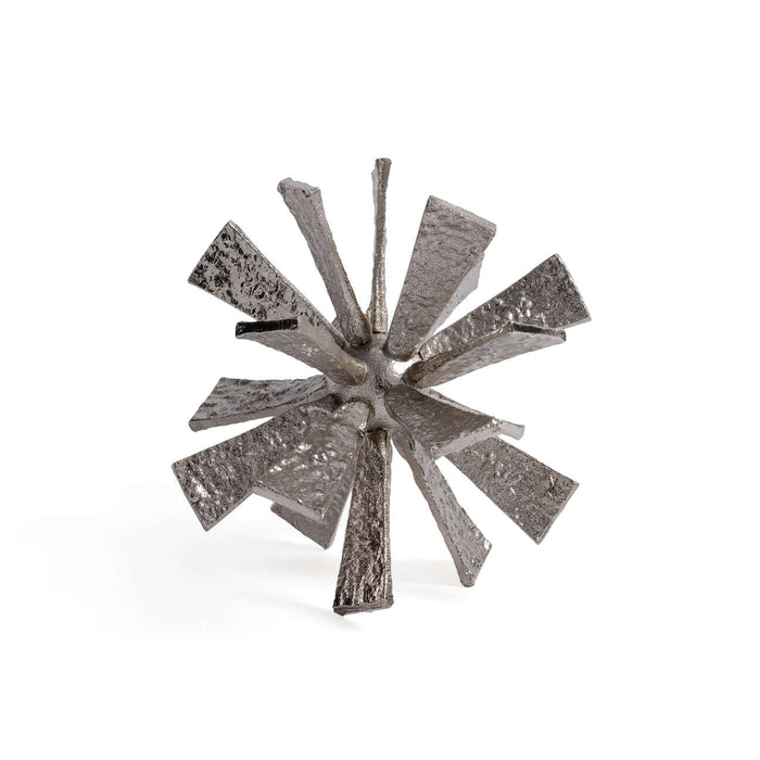 Decorative Alloy Orb - Nickel - Decorative Accessories by Carlyle Avenue