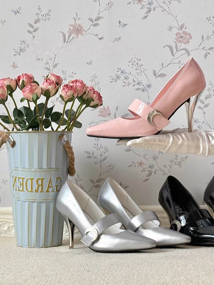 ♡ Dita ♡ - Lace-Up Stilettos