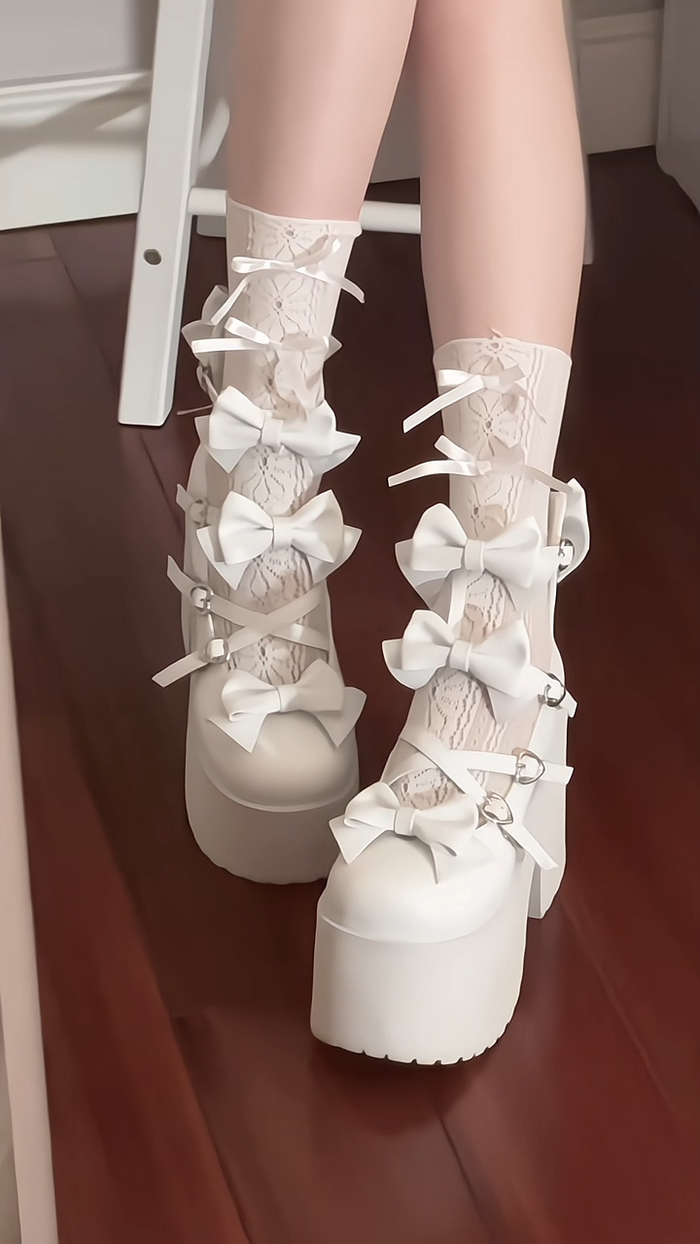 ♡ Dollhouse ♡ - Lolita Platform Heels