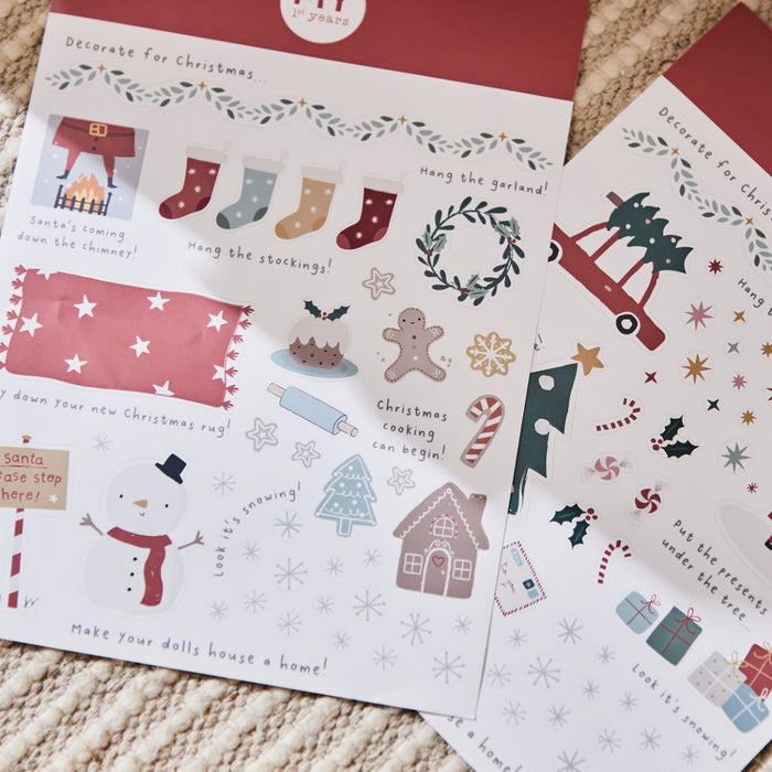 Dolls House Add-On Christmas Stickers
