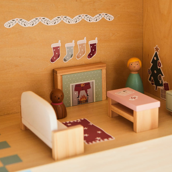 Dolls House Add-On Christmas Stickers