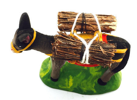 Donkey with Bundles of Sticks - Âne chargé de fagots - Size #2 / Elite