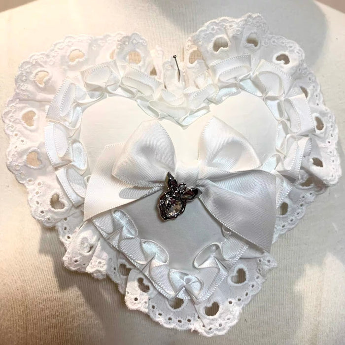 White Heart Pin / XS