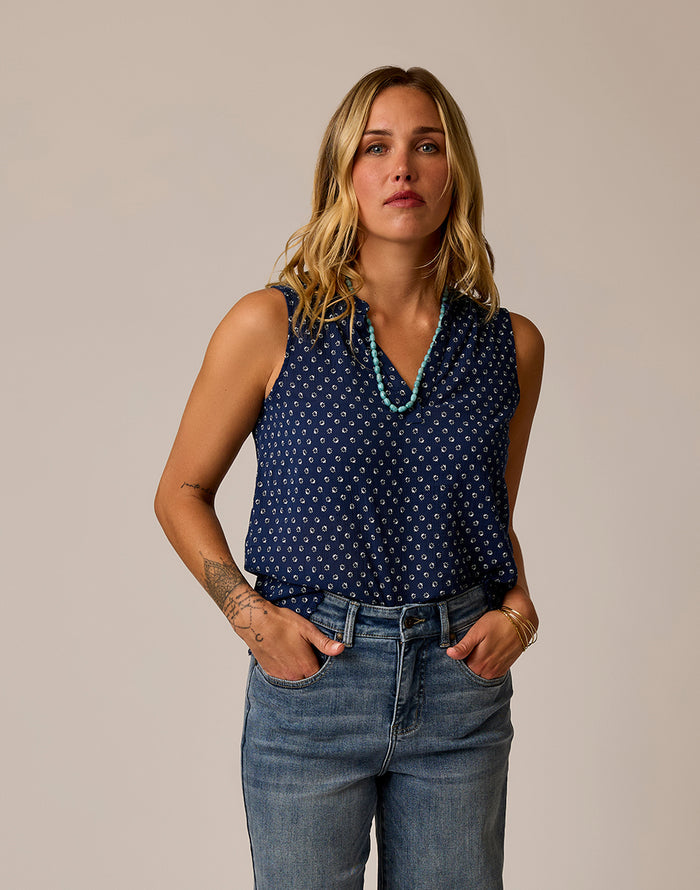 Dylan Tank: Petite Bloom