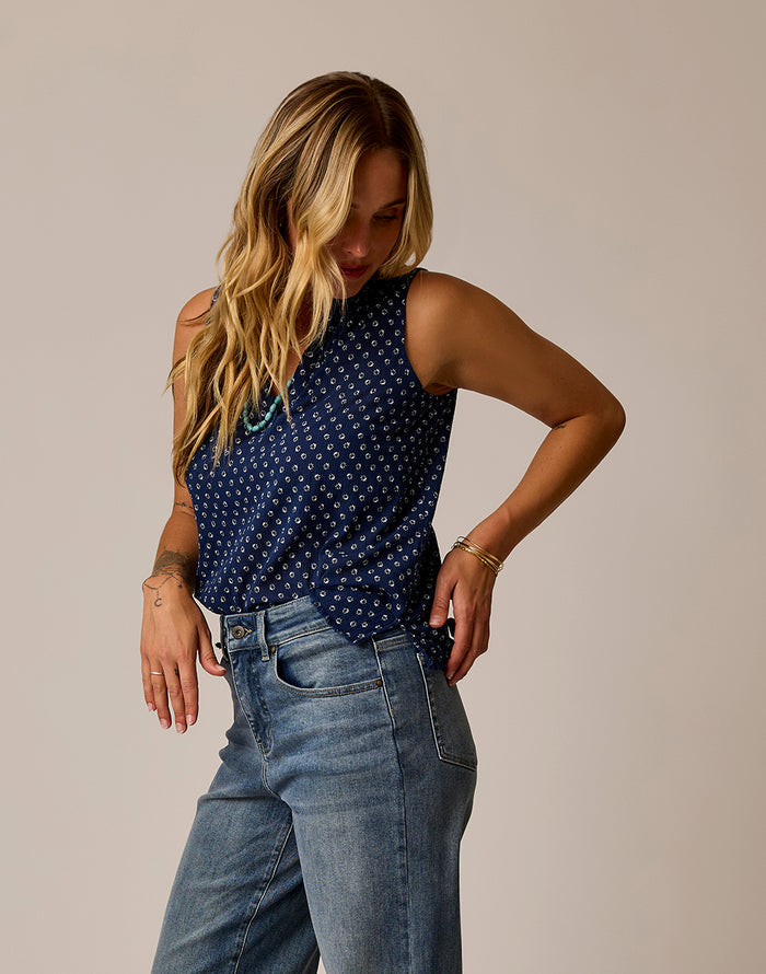 Dylan Tank: Petite Bloom