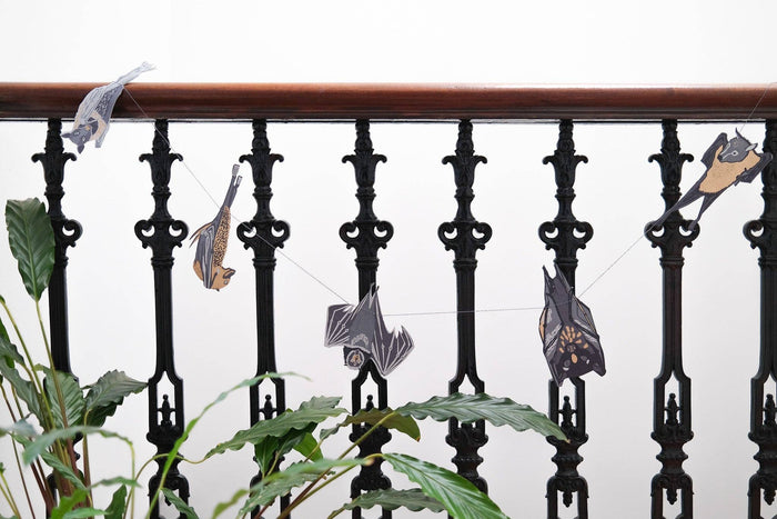East End Press - BATS SEWN GARLAND