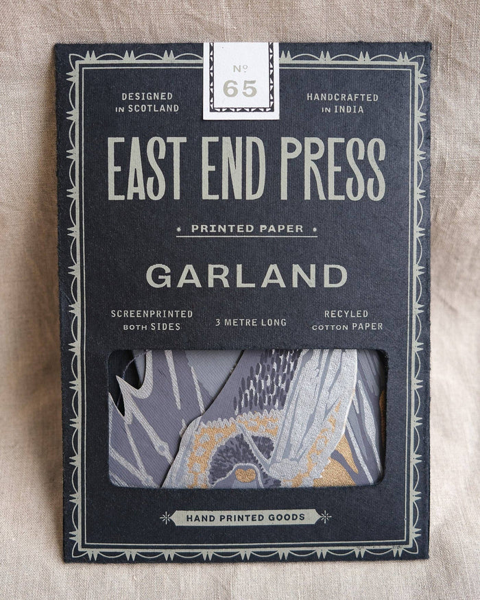 East End Press - BATS SEWN GARLAND