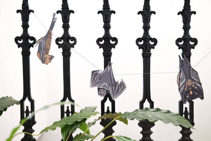 East End Press - BATS SEWN GARLAND