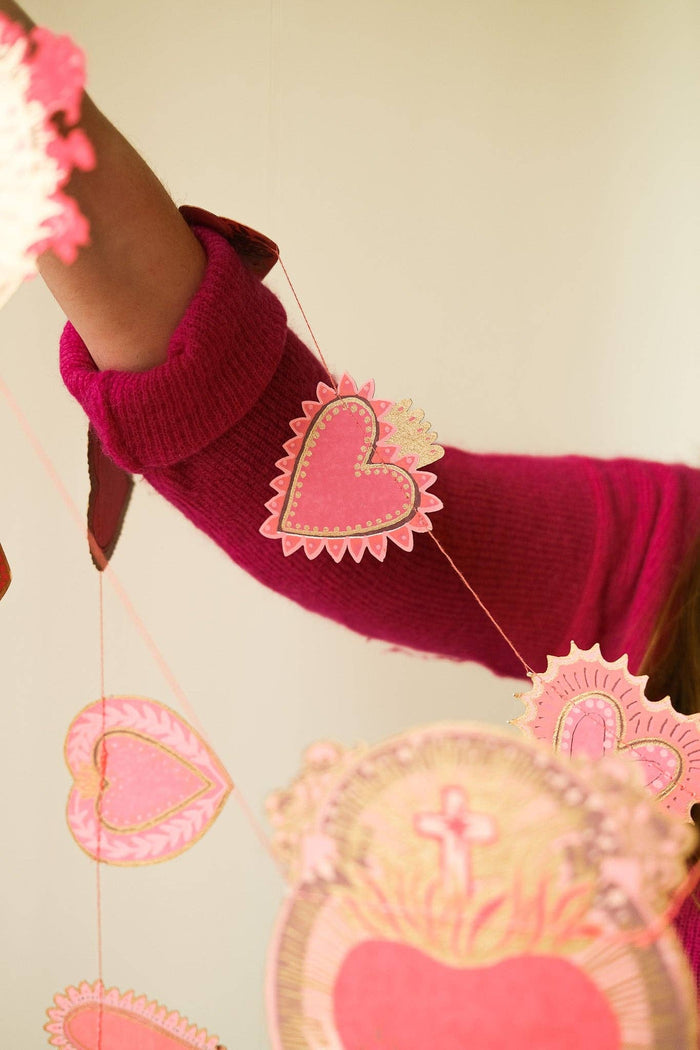 East End Press - SWEET HEARTS SEWN GARLAND