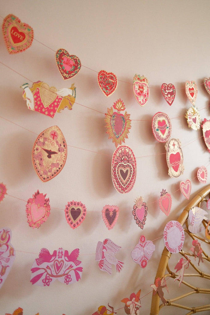 East End Press - SWEET HEARTS SEWN GARLAND