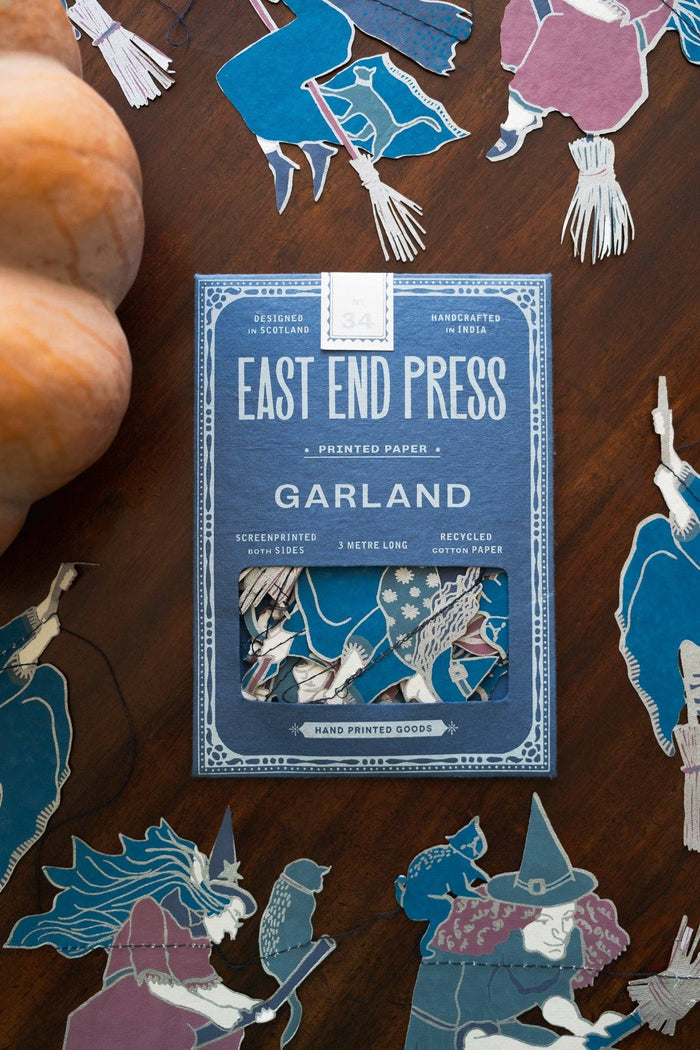 East End Press - WICKED WITCHES SEWN GARLAND