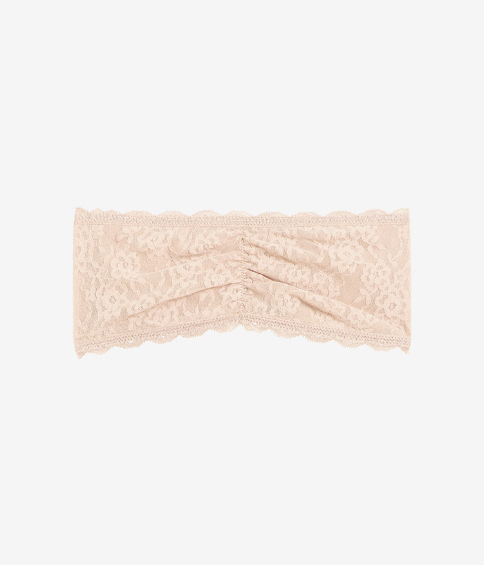 Effortlessly Lace Bandeau: Au Natural