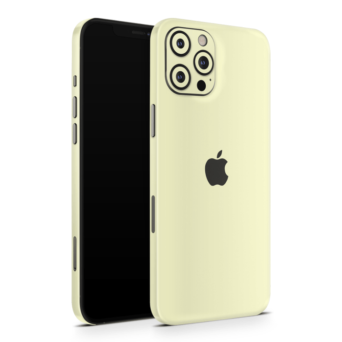 Eggy Yellow Apple iPhone Decal Skins