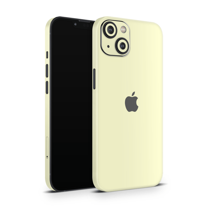 Eggy Yellow Apple iPhone Decal Skins