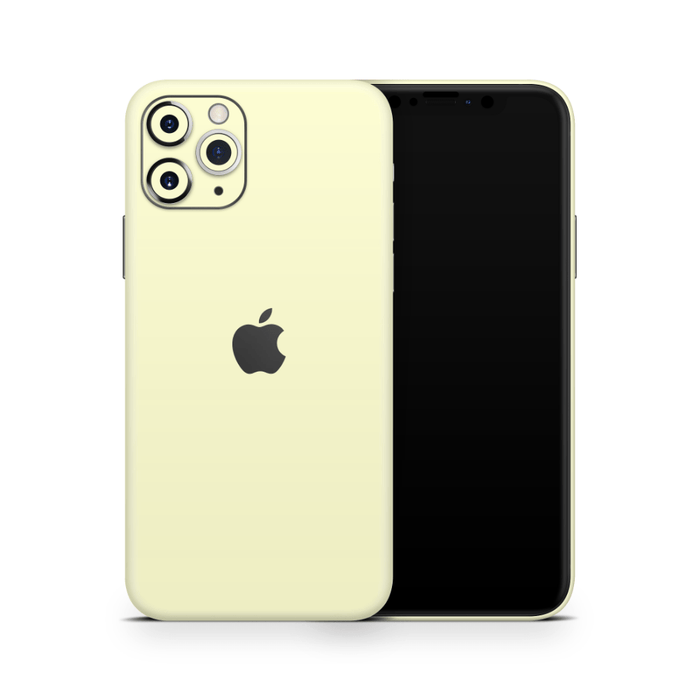 Eggy Yellow Apple iPhone Decal Skins